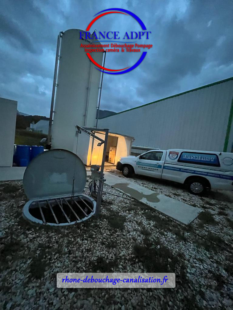 Intervention sur canalisation bouchées